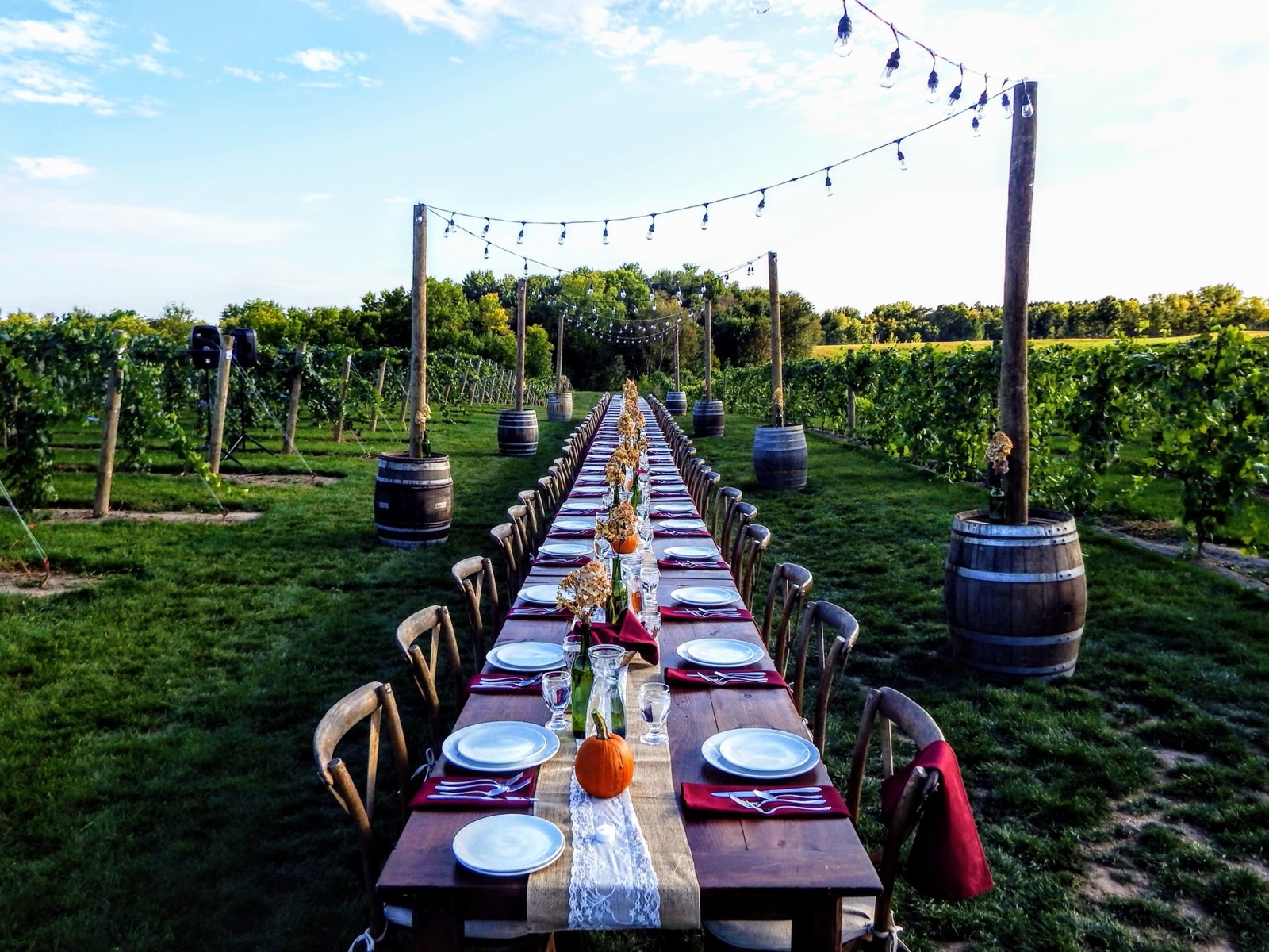The tasting room